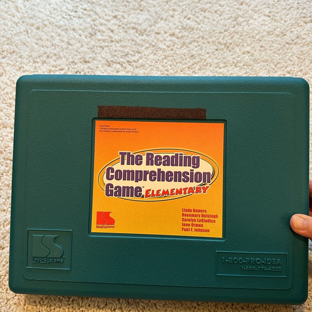 LinguiSystems Reading Comprehension Game - Elementary - Complete